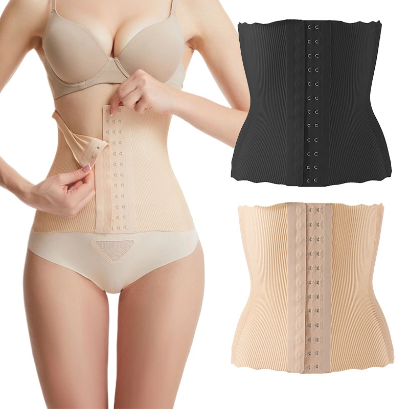 Factory-Made Seamless 8 Steel Boned Waist Cincher 1