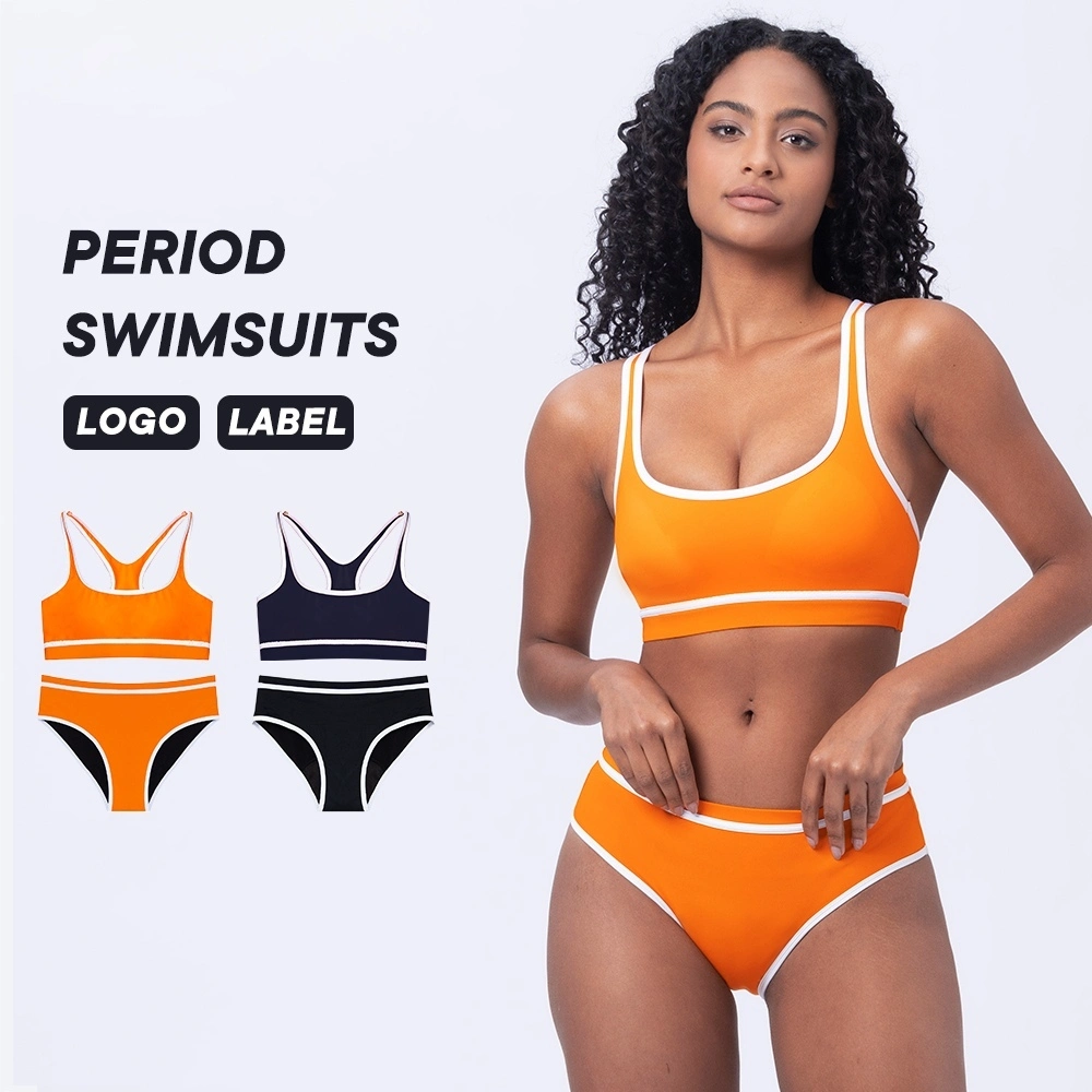 Trajes de baño bikini menstruales personalizados para adolescentes. 1