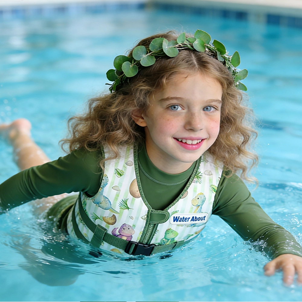 colete de natação infantil para meninas