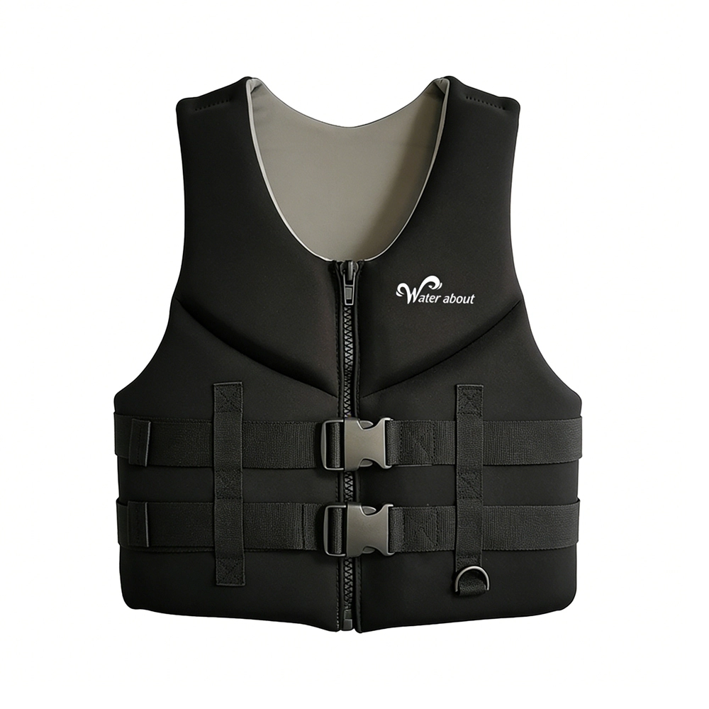 black adult life jackets