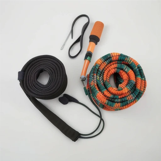 Neoprene Fishing Rod Sleeves for Casting Spinning Trolling Pole Protective Cover Rod Sock Floating Lightproof  Puncture Resistant with Hanging Loop 1