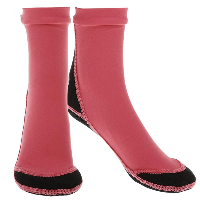 Factory Wholesale Super Strech Aiti-Slip Tall Beach Socks for Soccer 1