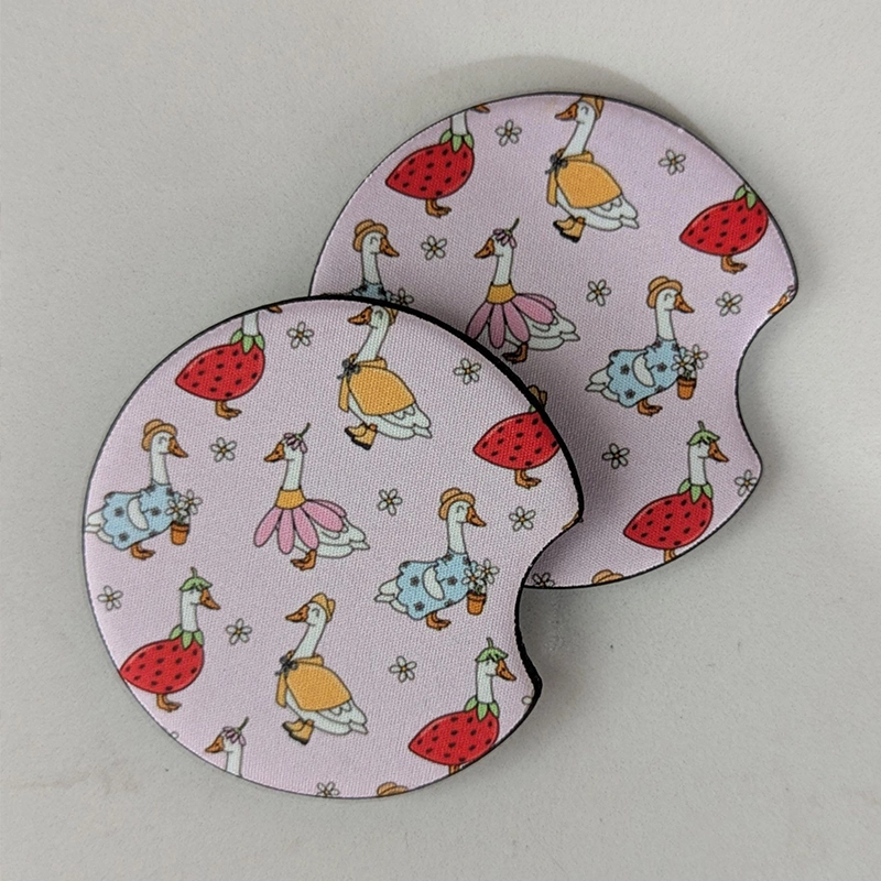 custom neoprene coasters