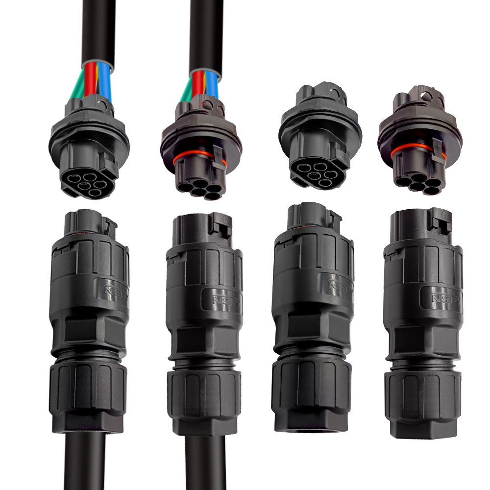Conector CA Solar NSPV 4P 5P Série II 1