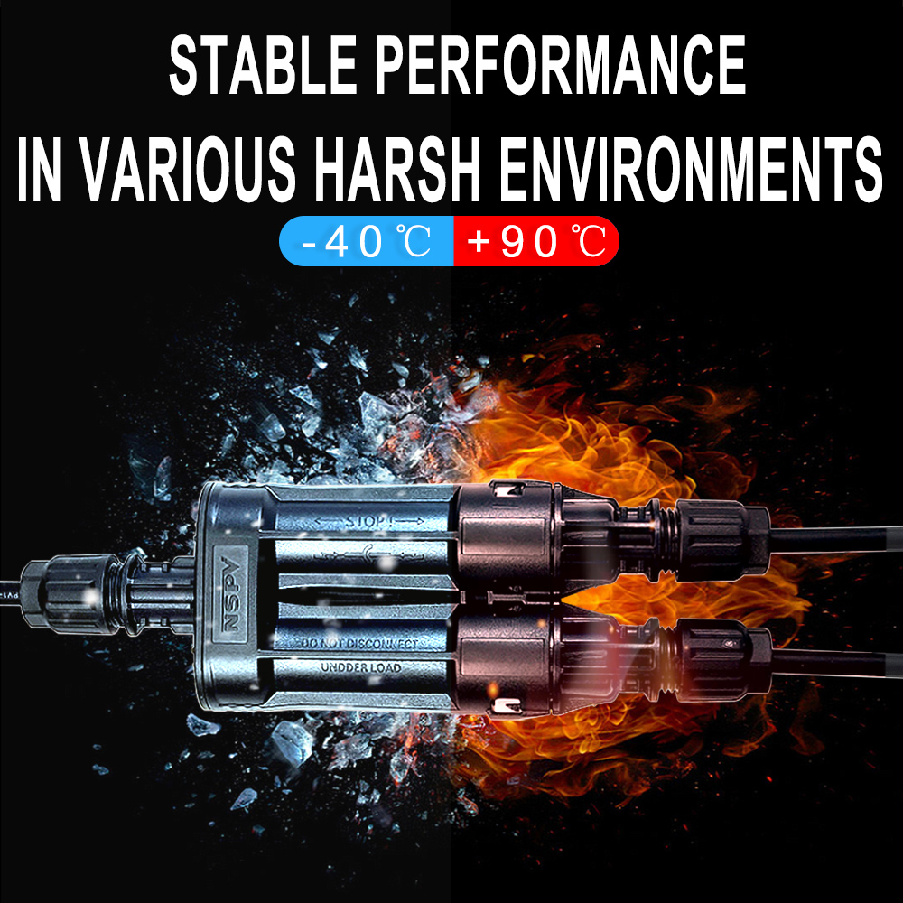 NSPV Solar Branch Fuse Connector DC 1500V 2-in-1 Series 4