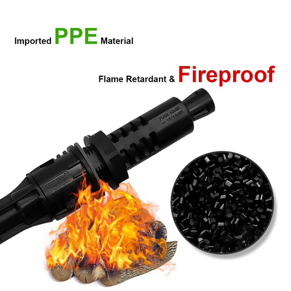 NSPV Solar Panels Fuse Connectors Series DC1500V IP68 3