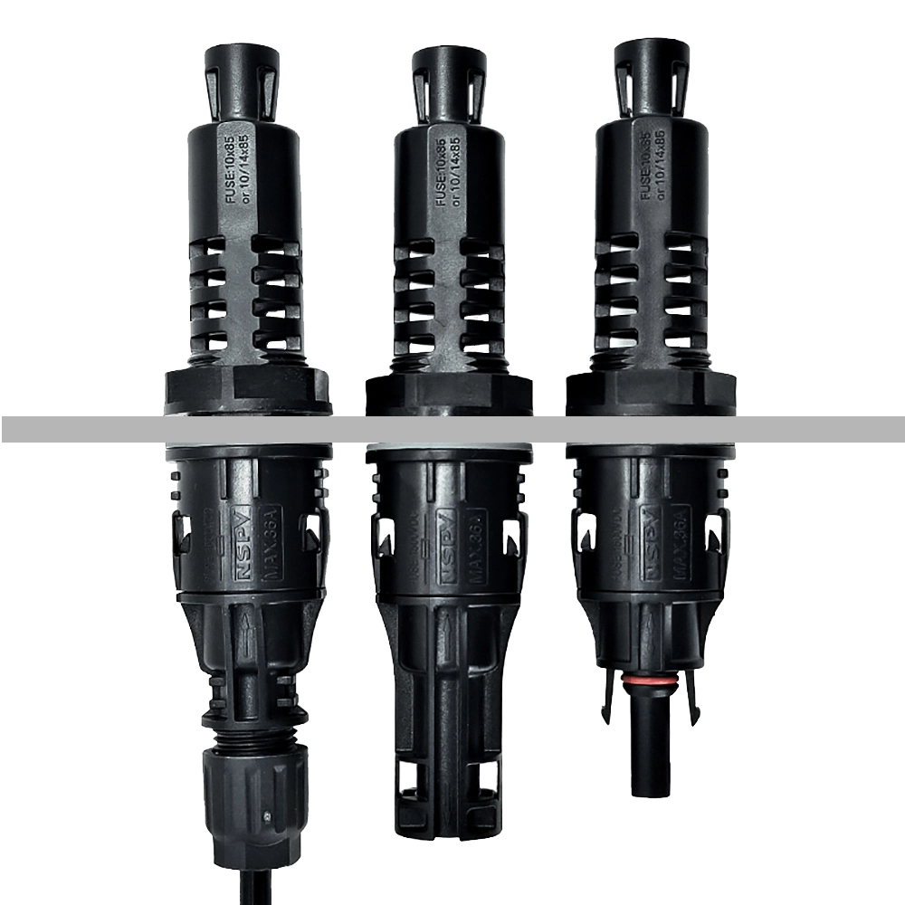 NSPV Solar Panels Fuse Connectors Series DC1500V IP68 1