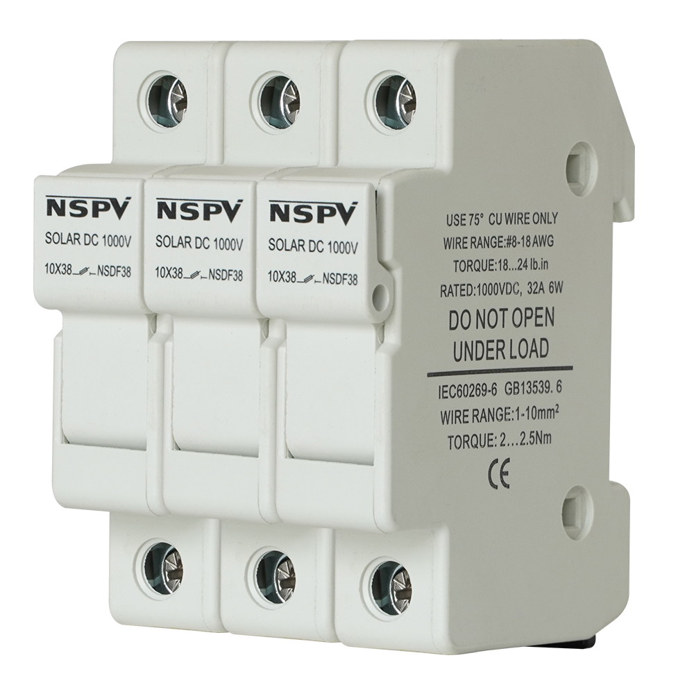 NSPV Solar DC 1000V Fuse Holder 1