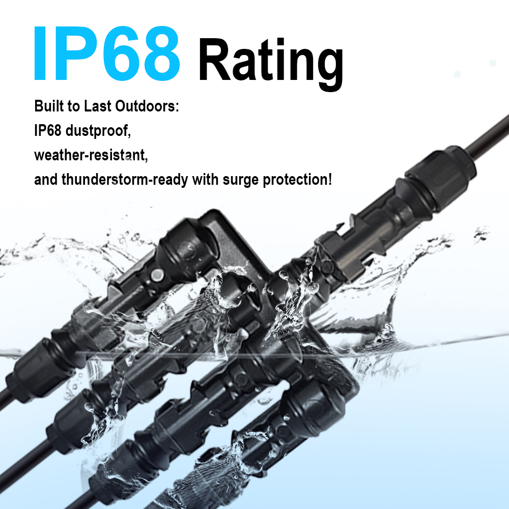 NSPV DC1500V Solar Cable Branch Connector 4-in-1 5