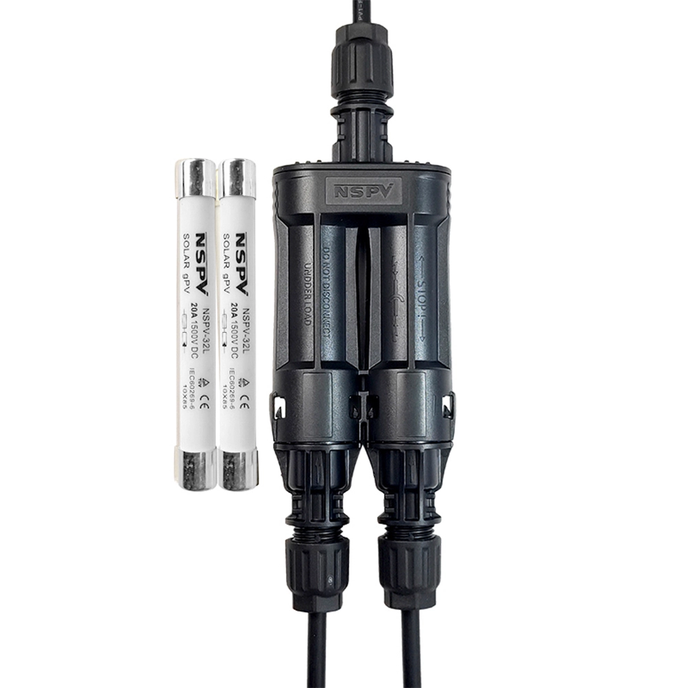 NSPV Solar Branch Fuse Connector DC 1500V 2-in-1 Series 1