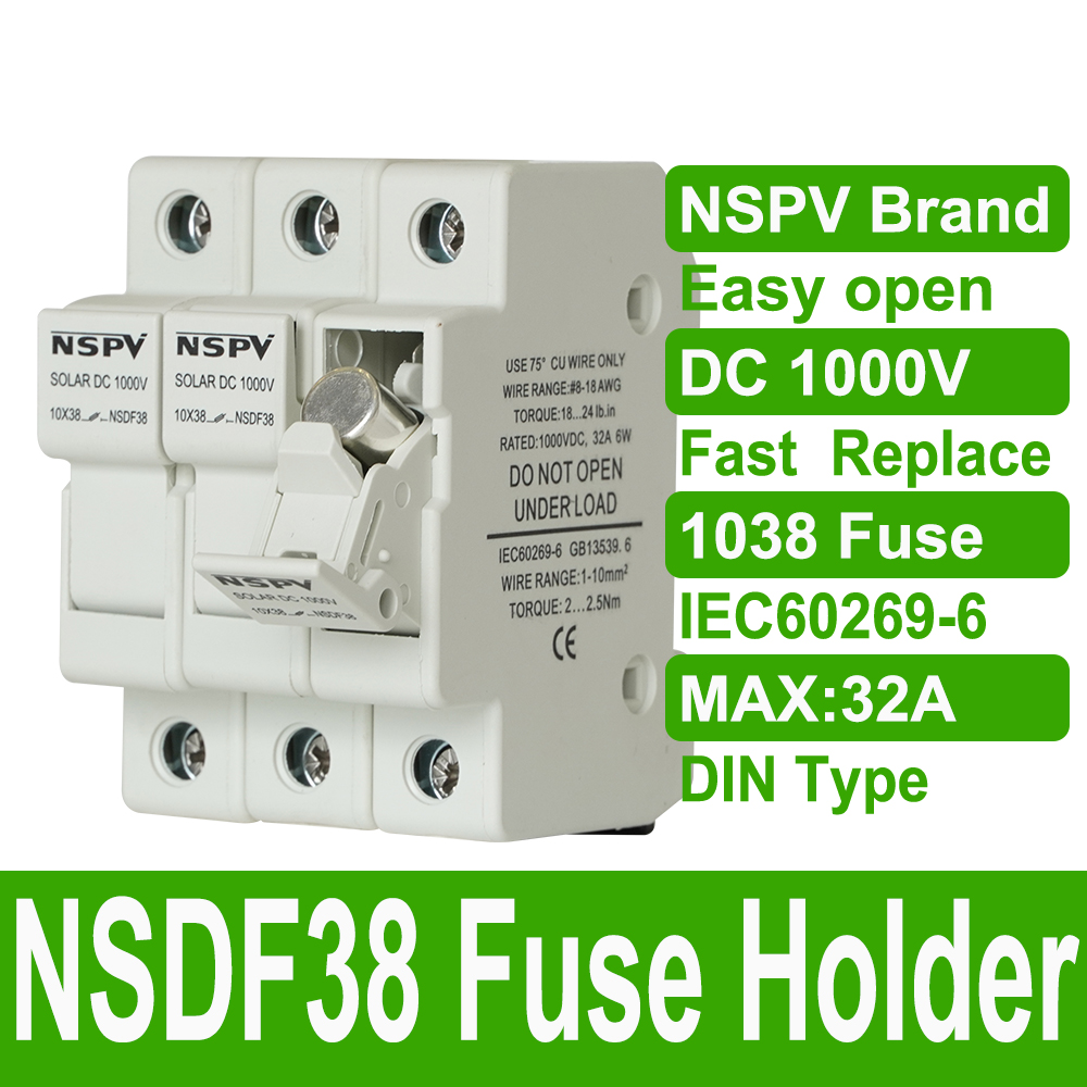 NSPV Solar DC 1000V Fuse Holder 5