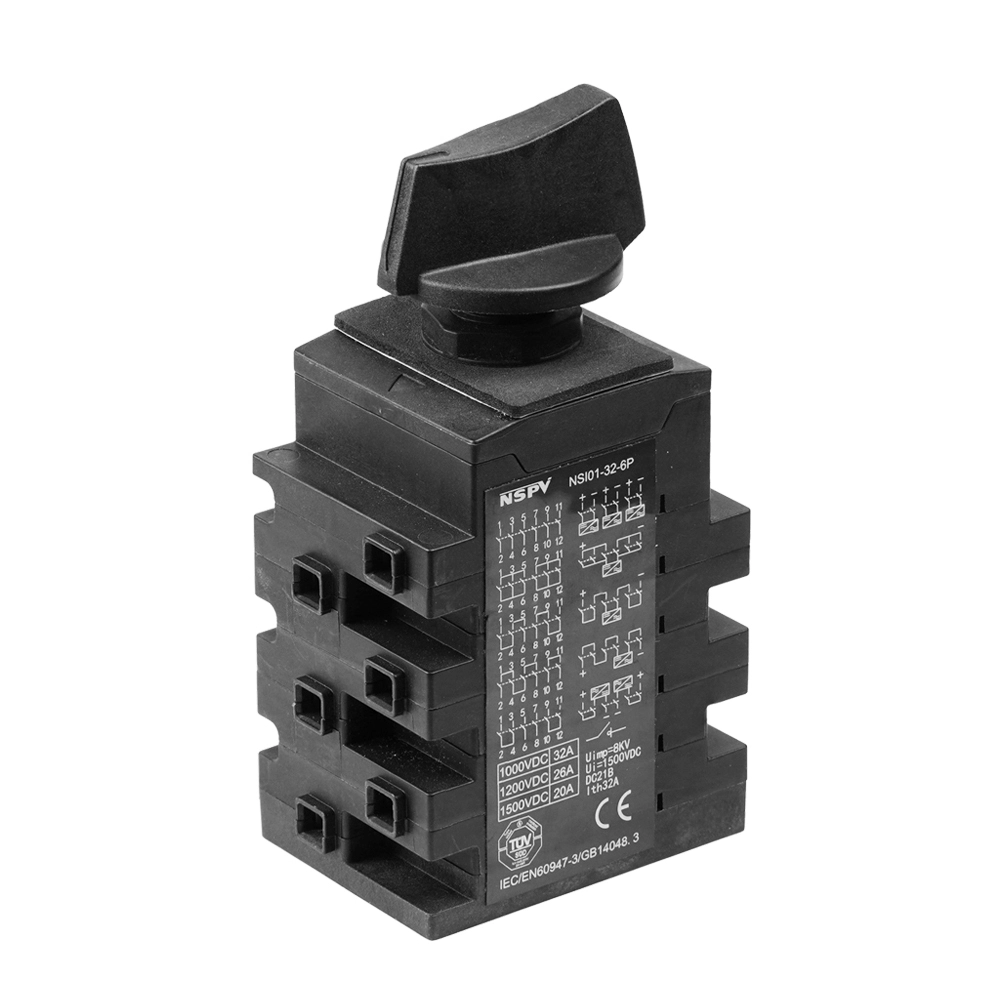 NSPV Solar DC Isolator Switch 6P 1