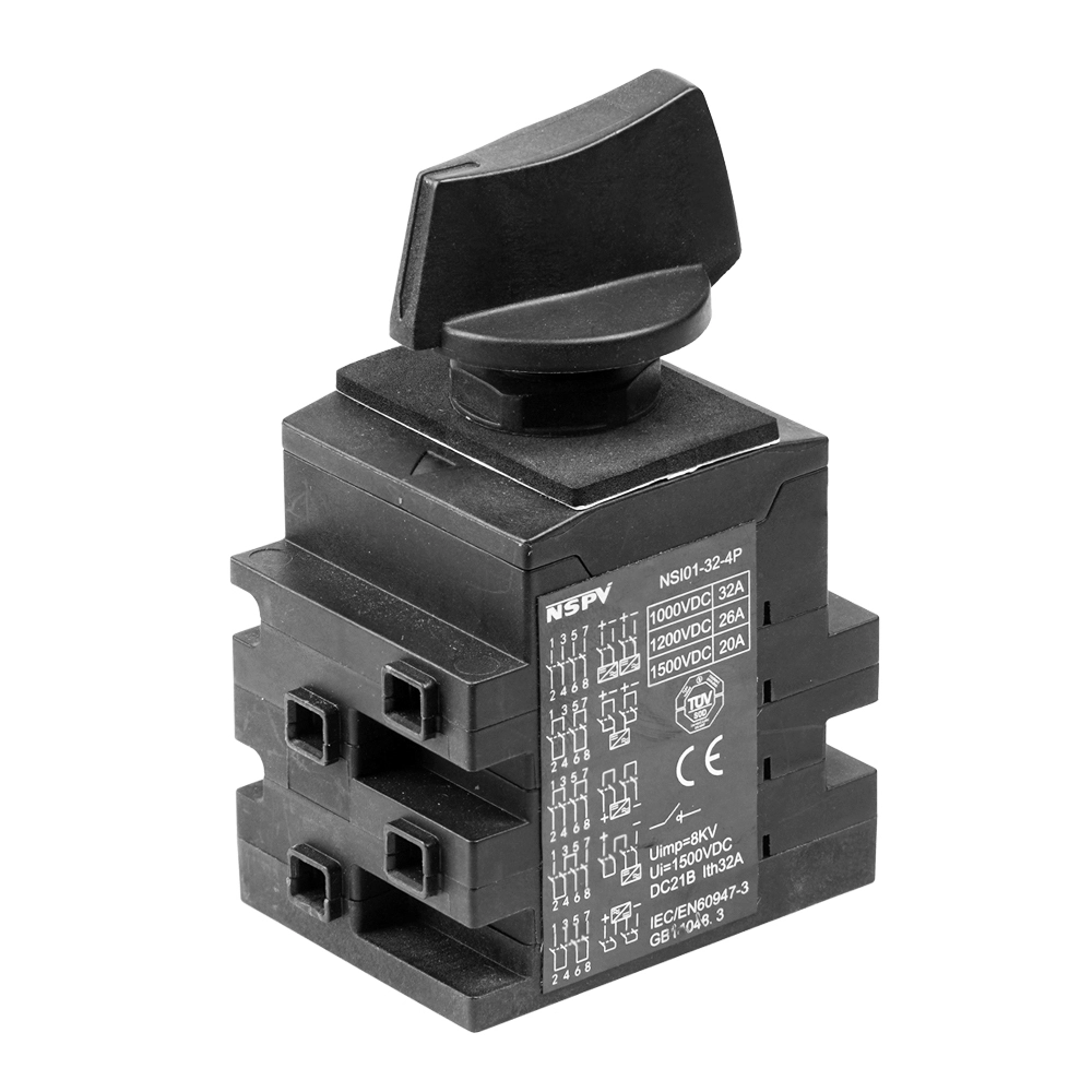 NSPV Solar DC Isolator Switch 4P 1