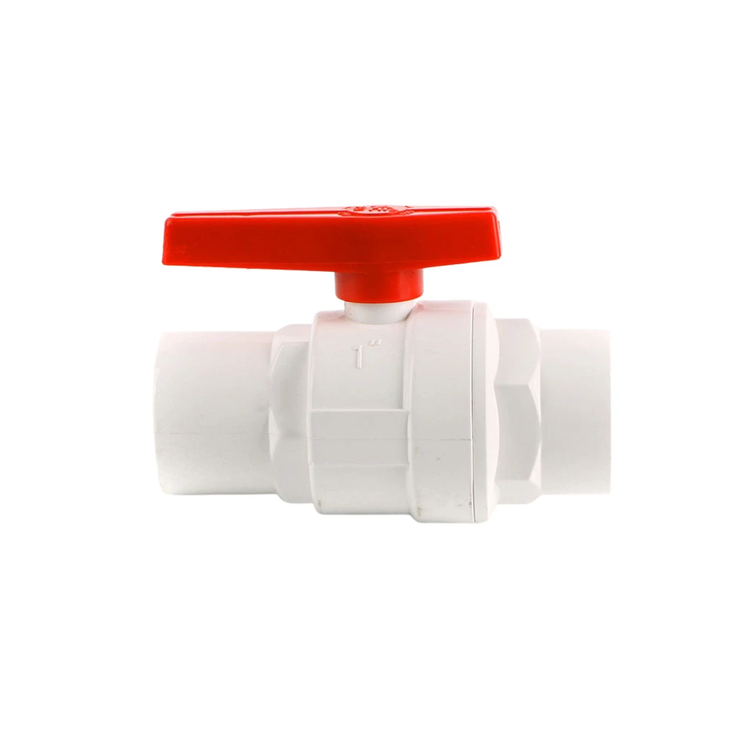 PVC Two-Piece Ball Valve Standard OEM Shut-Off Series-LK AGRI 1