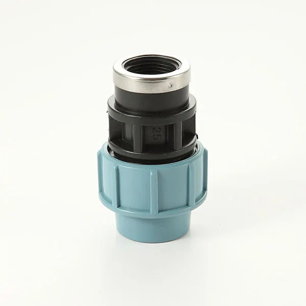 Acoplamiento hembra de conexión rápida para tuberías de PE 1