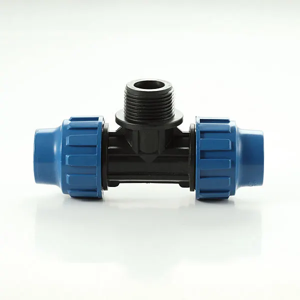 Conector rápido macho en T PN16 1