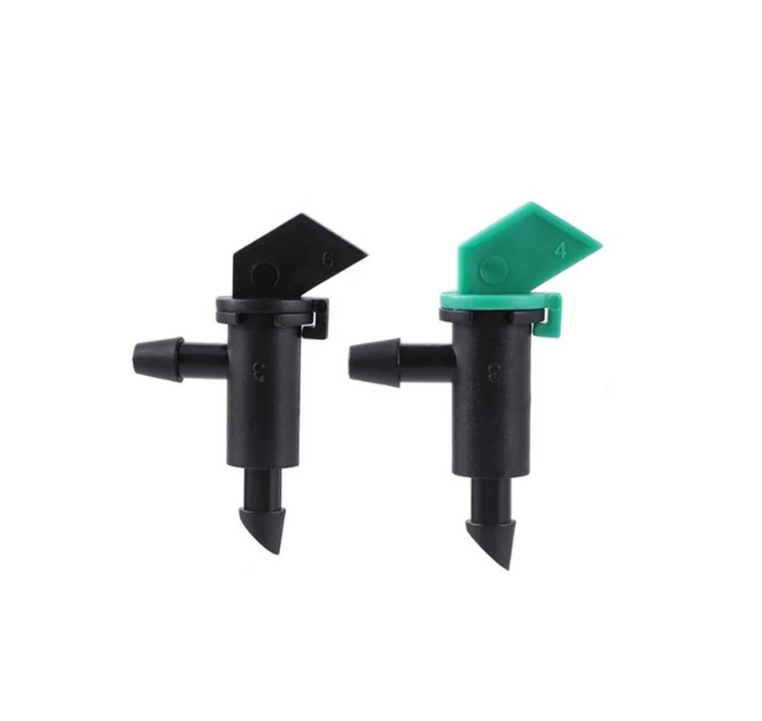 Émetteur d'irrigation goutte à goutte en forme de drapeau de jardin pour arbres et arbustes 1