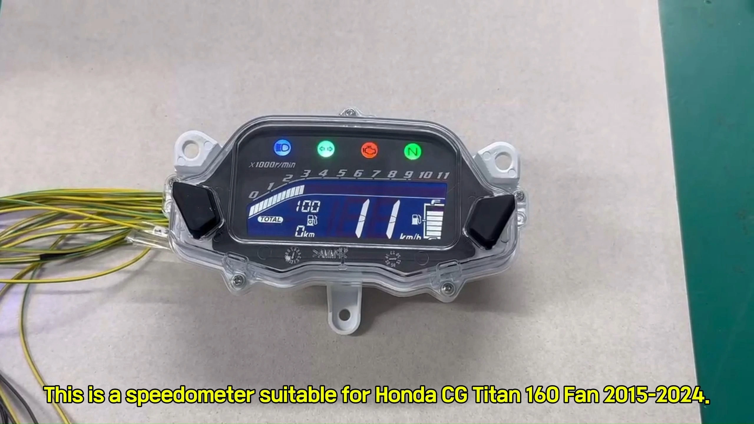 لوحة عدادات دراجة نارية لهوندا سي جي تيتان 160 فان 2015-2024 1