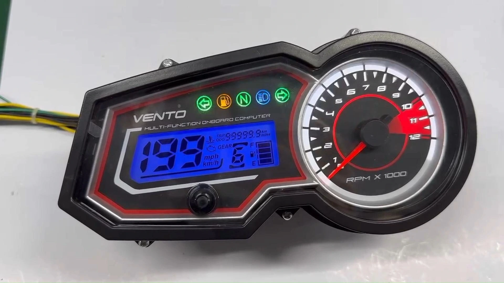 لوحة عدادات دراجة نارية لـ Vento Lithium 190 cc Lithium 150 AKT RTX 150 2015 Hornet GT 200 Mondial 180 Z ONE S 2014-2019 Lexmoto zsx 125cc 1