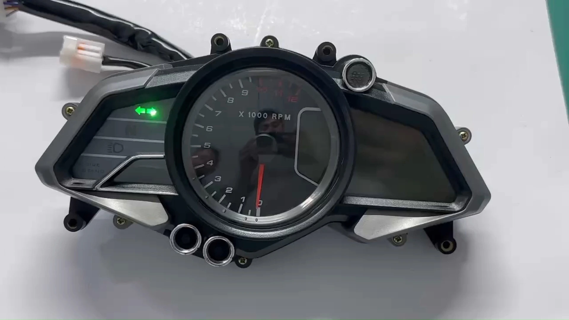 لوحة عدادات دراجة نارية لـ Bajaj pulsar 200NS و Bajaj pulsar 125NS و Bajaj pulsar 160NS و Kawasaki Rouser NS160 Fi و Kawasaki Rouser NS150 و Kawasaki Rouser RS200 1