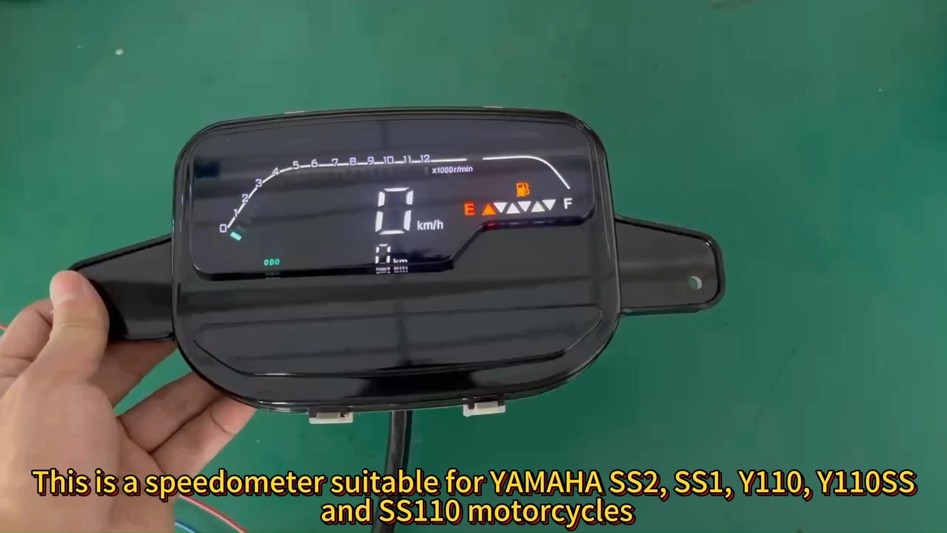 نظام العدادات الرقمية لدراجة ياماها كريبتون آر النارية 1