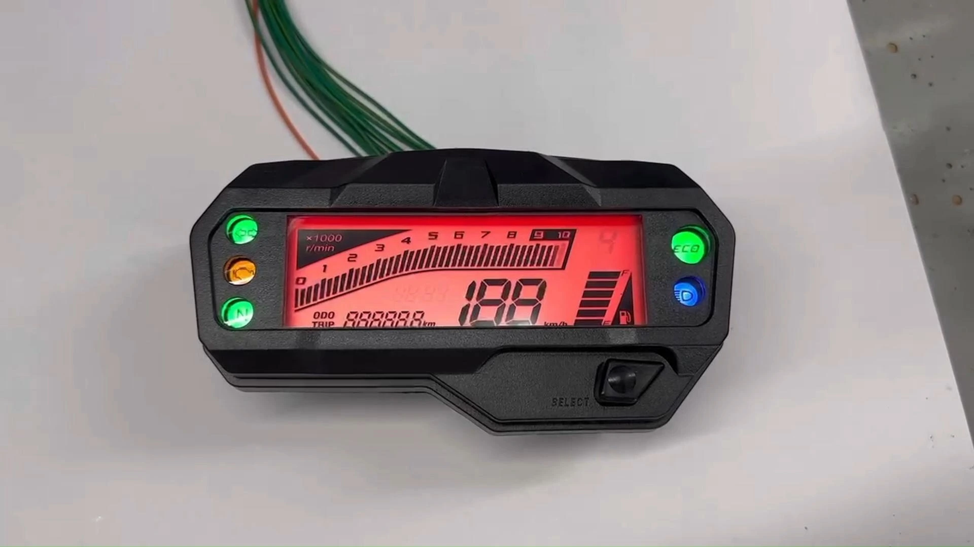 عداد دراجة نارية لياماها Fz Fi V2 لوحة عدادات رقمية 1