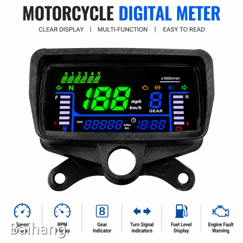 Motorcycle Speedometer by Baihang 1