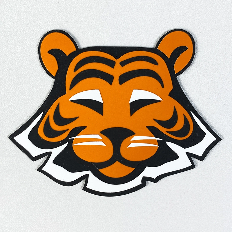 Silicone 3D Logo Heat Transfer Label for Garments 1