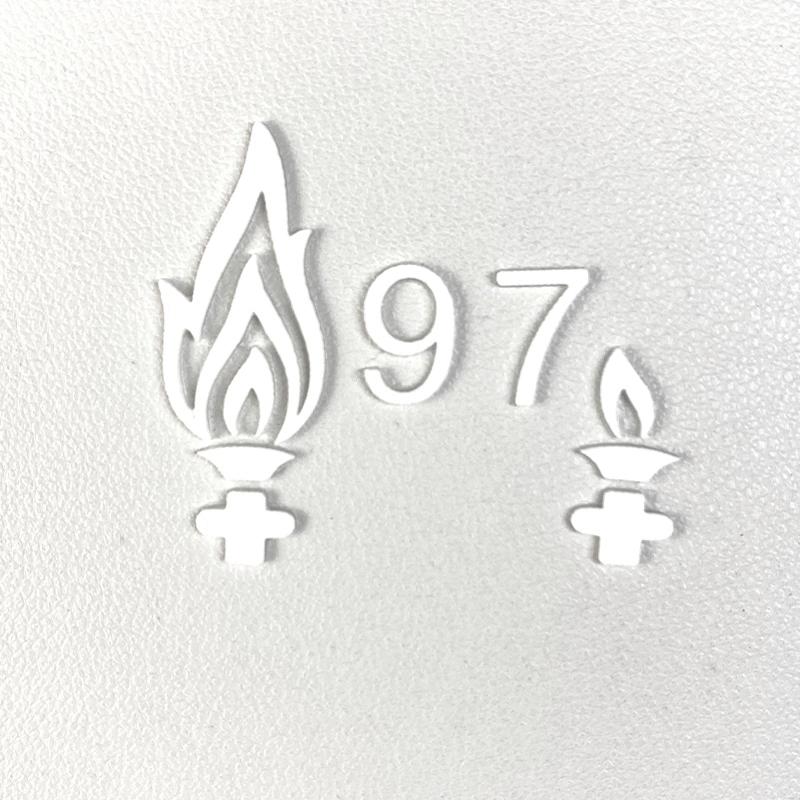 Screen Printed Silicone Label Custom Bag Thick Plate Heat Transfer 1