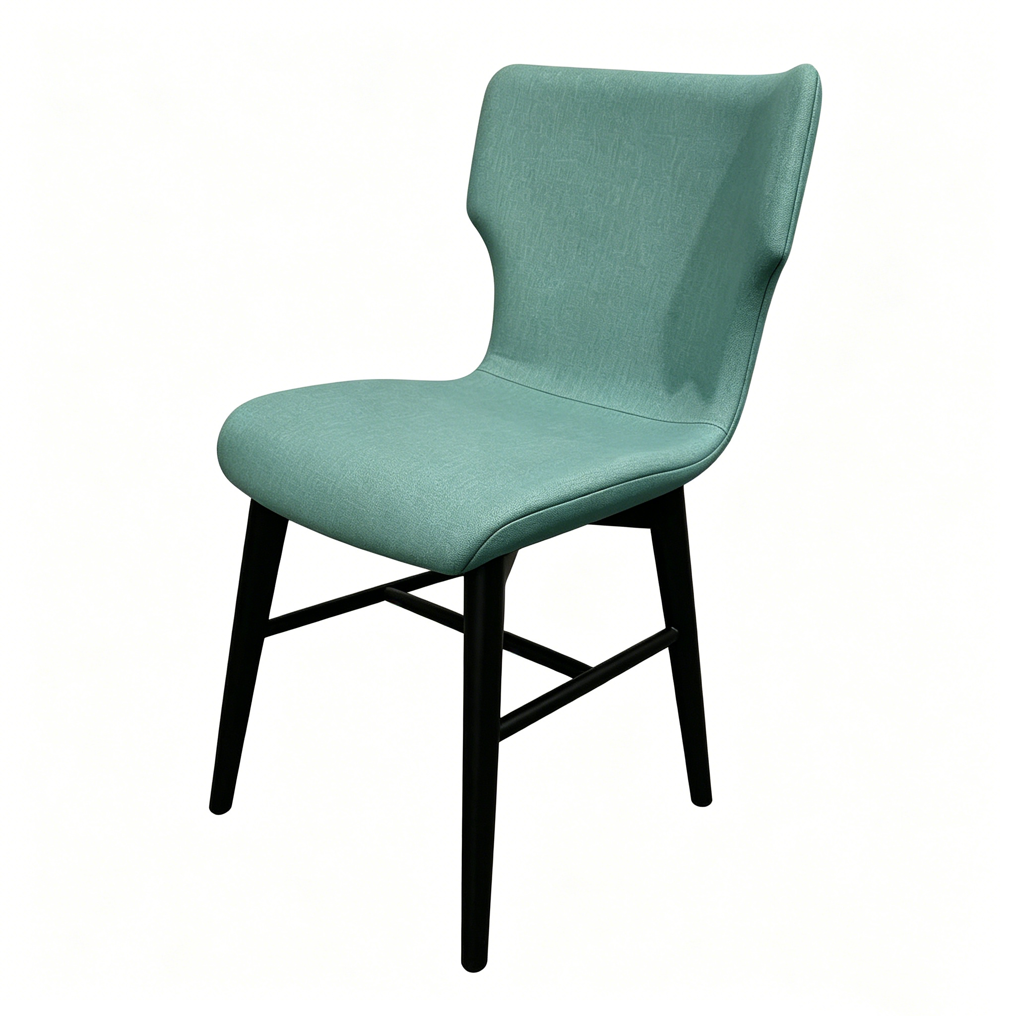 Hotel Dining Chair - Fabric Upholstered with Wood Legs | Modern Restaurant & Cafe Furniture D-1022 1