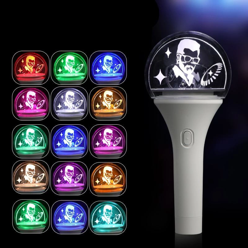 Custom K-pop Fan Light Stick – Remote-Controlled & Personalized for Concerts 1