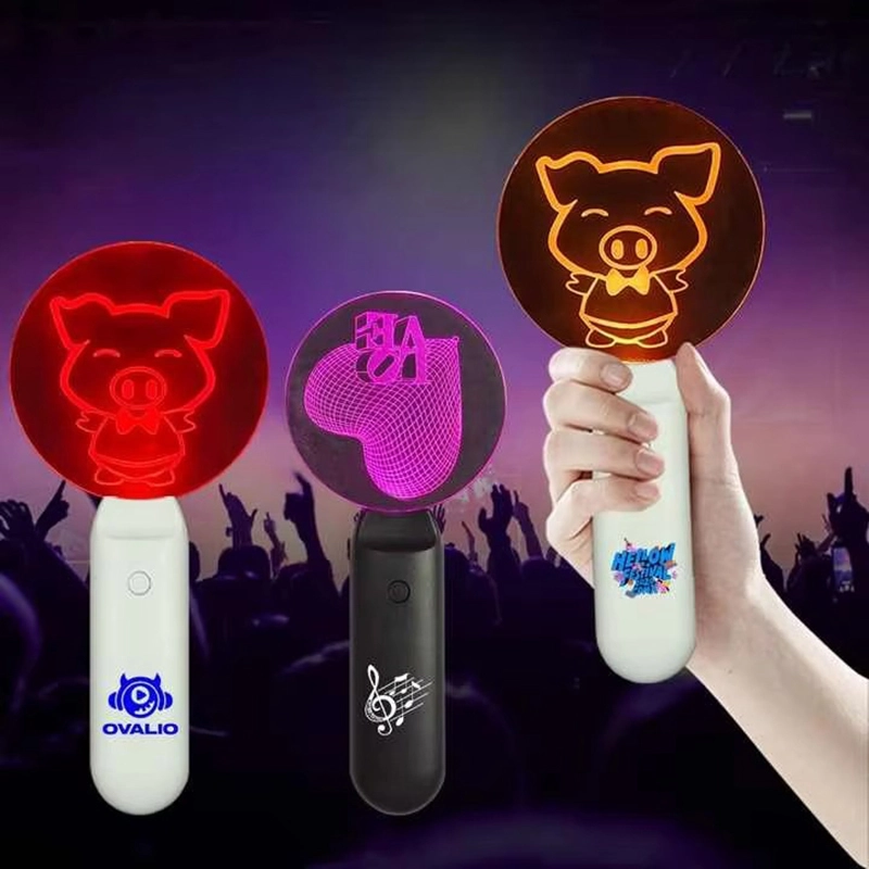 Custom Acrylic LED Light Stick - Wholesale Event Branding 1