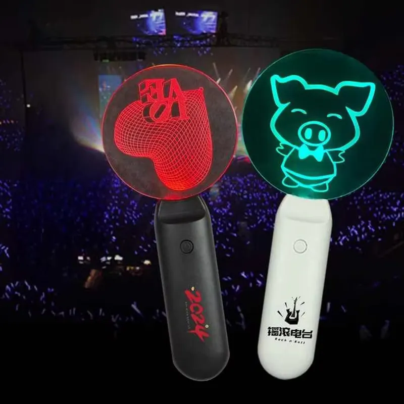 For Concert Custom Acrylic Light Stick Manufacturer by Zhongda LED 3