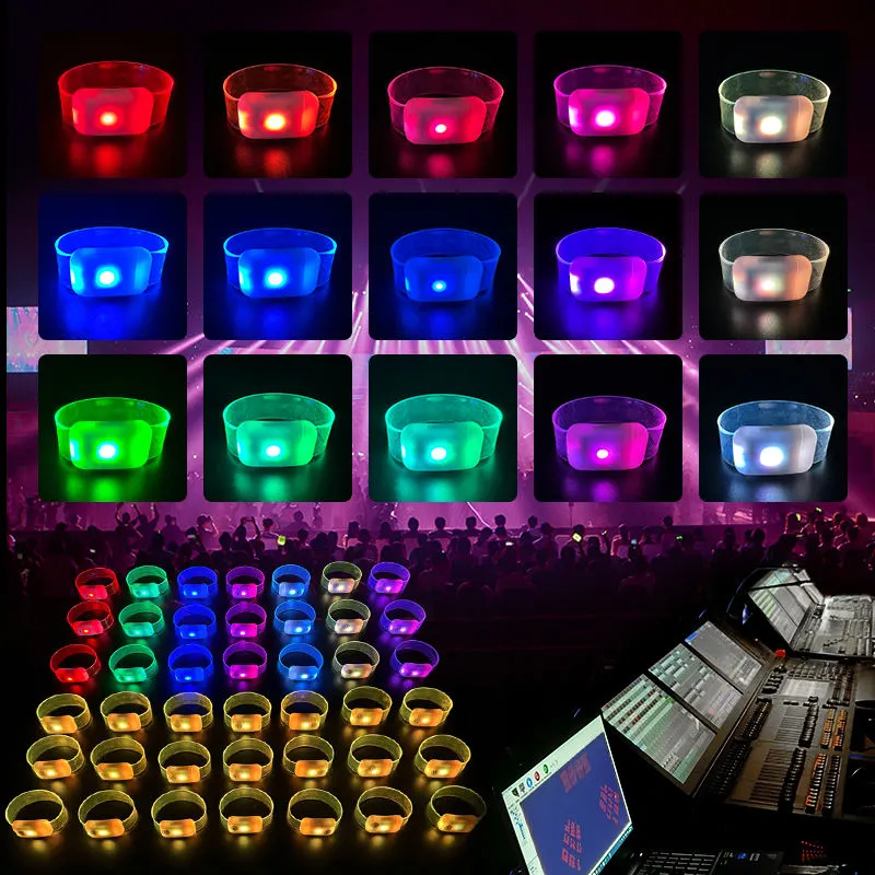 Illuminated Wristbands Concert & Event LED Light-Up Products Wholesale - Zhongda LED 5
