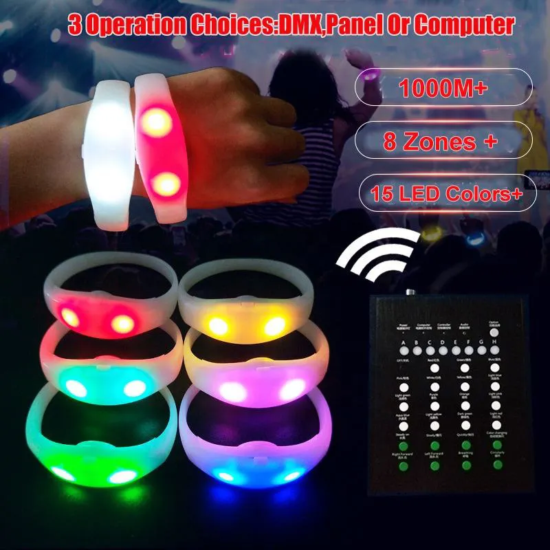 Custom Logo Led Wristbands Series for Party 5