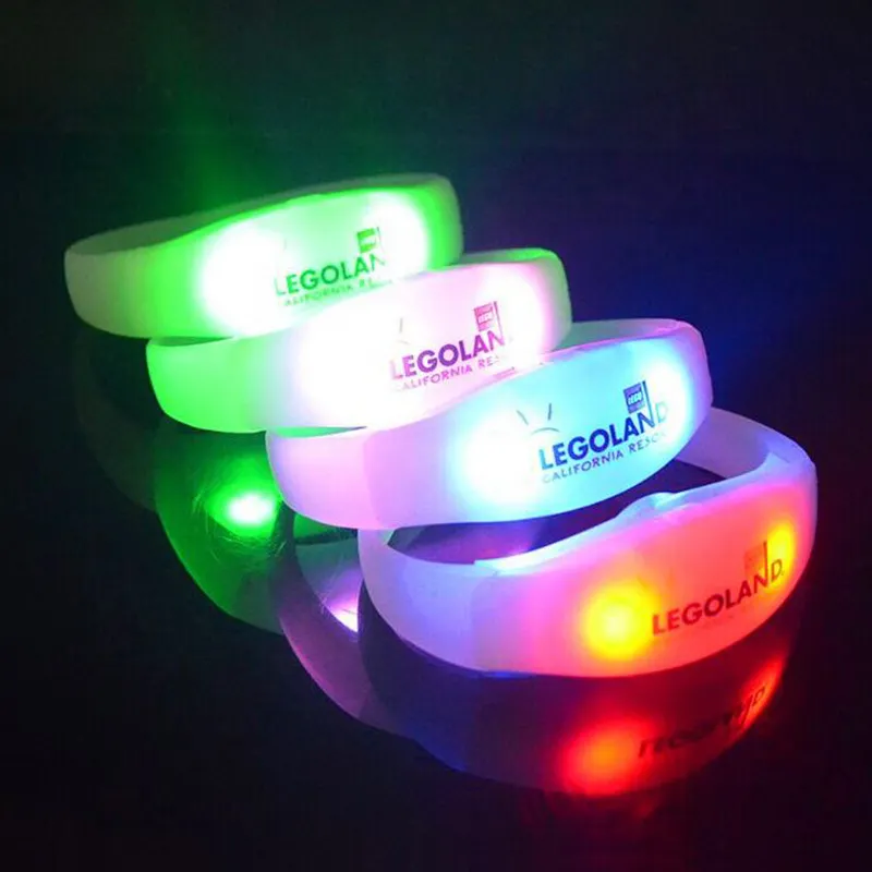 Custom Logo Led Wristbands Series for Party 2