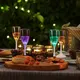 Wholesale Liquid Activated LED Champagne Glasses for Event Planners and Nightclubs