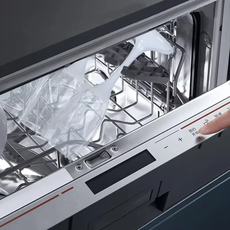 Water-Resistant Electronic Compartment Detail of Liquid Sensing Champagne Flute