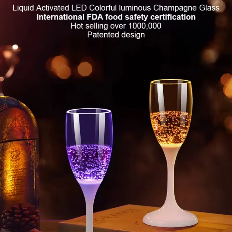 Zhongda LED Flashing Plastic Drinking Glasses Factory Price 5