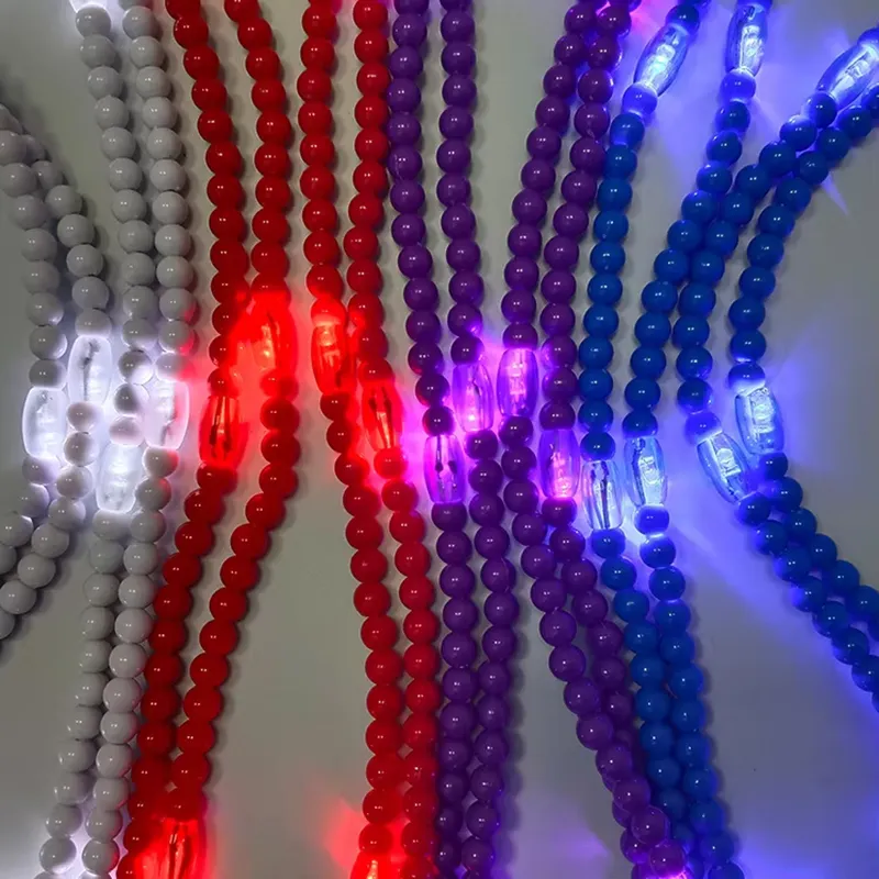 LED Party Products Led Flashing Party Necklace for Event Manufacturer 4