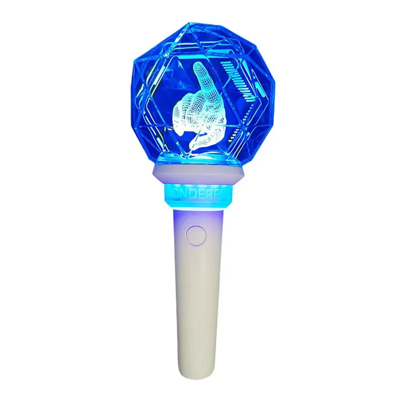 Premium quality ABS material Kpop light stick with custom branding