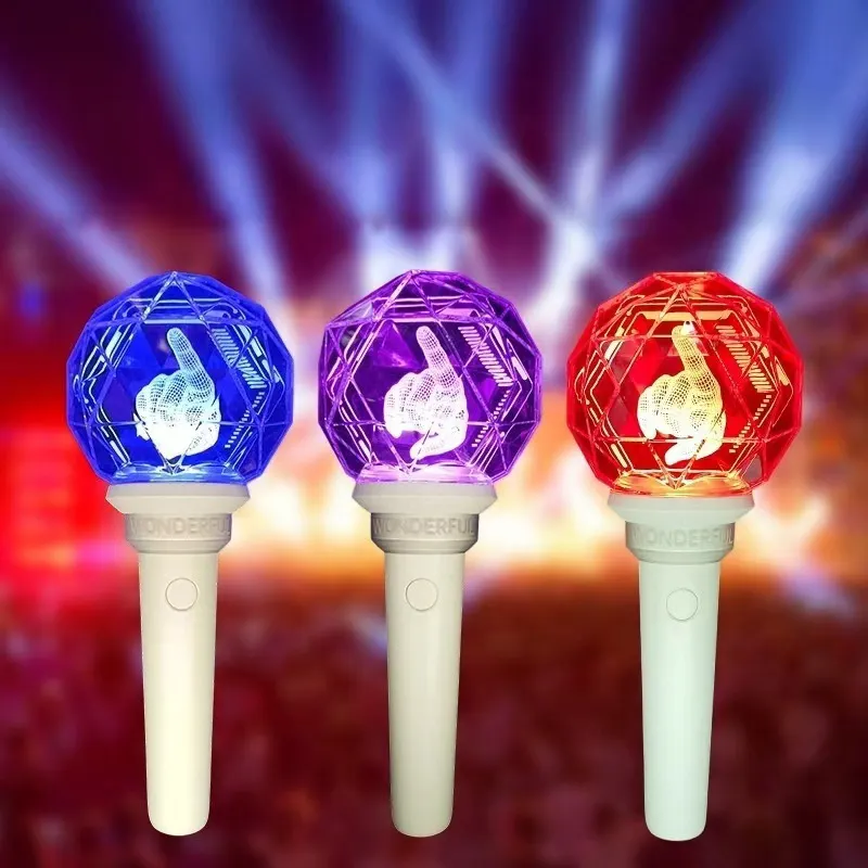 Bulk custom logo LED light sticks with pixel control technology