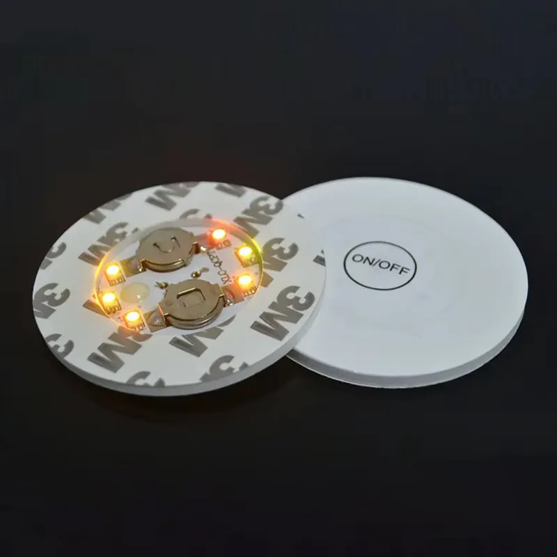 Safe to Use Led Coaster Lights for Bottles Factory Direct Supply for Entertainment 6