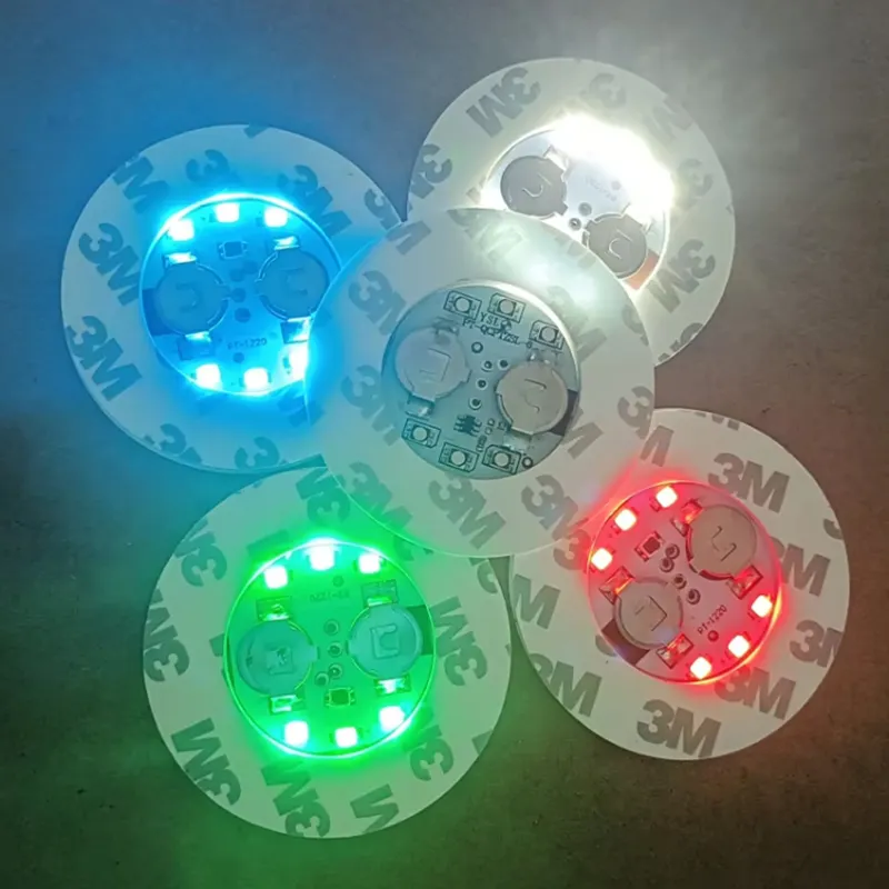 Safe to Use Led Coaster Lights for Bottles Factory Direct Supply for Entertainment 2