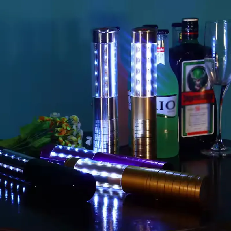 Led Bottle Service Sparklers - for Entertainment - Zhongda LED 3