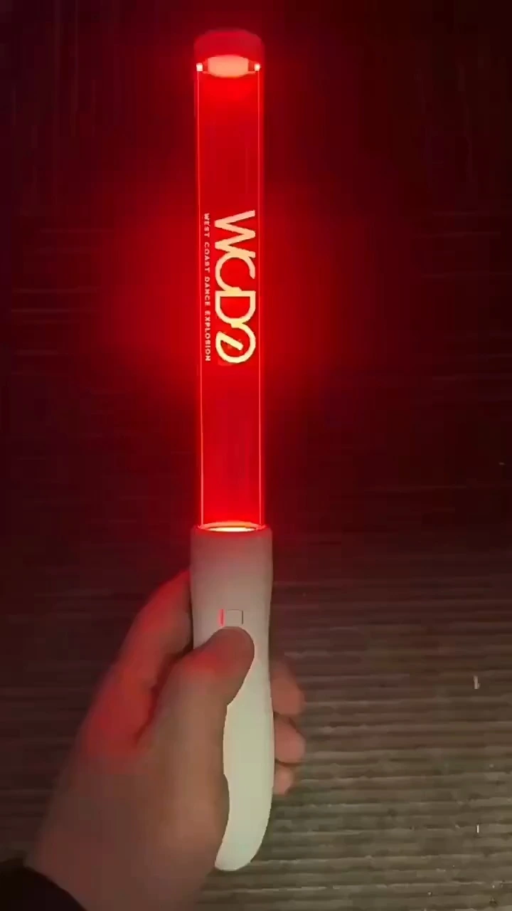 Handheld remote control LED cheer sticks with multi-color