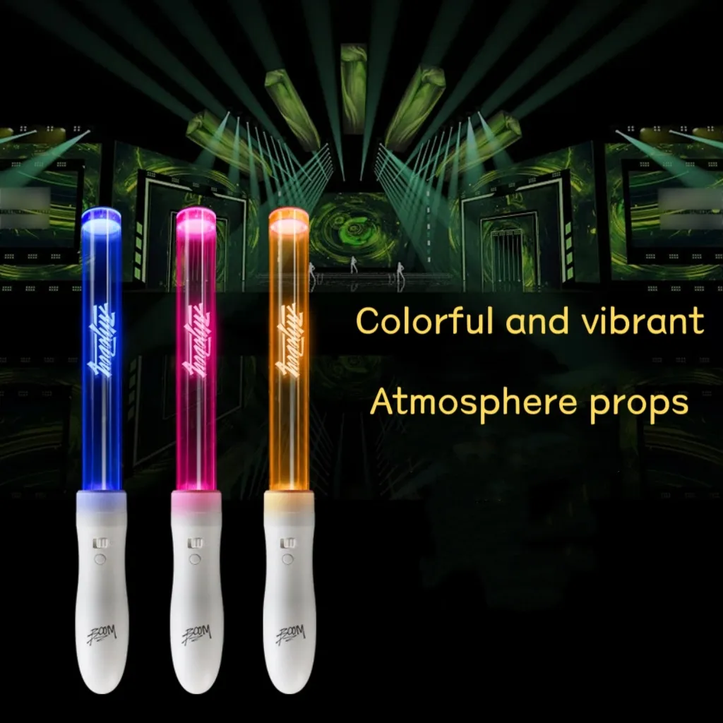 Custom DMX remote control LED light stick for concert stadium events