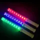 15 selectable RGB colors on high-diffusion PC tube with star graphic insert