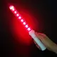 Lightweight LED concert stick with vibrant red star pattern glow for fans