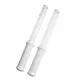 Unlit white classic tube light sticks ready for custom OEM branding inserts